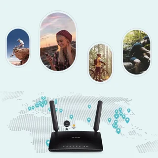 مودم روتر بی‌سیم 4G LTE تی‌پی‌لینک مدل TL-MR6400 با دو آنتن خارجی، شبکه Wi-Fi 2.4 گیگاهرتز 102182853
