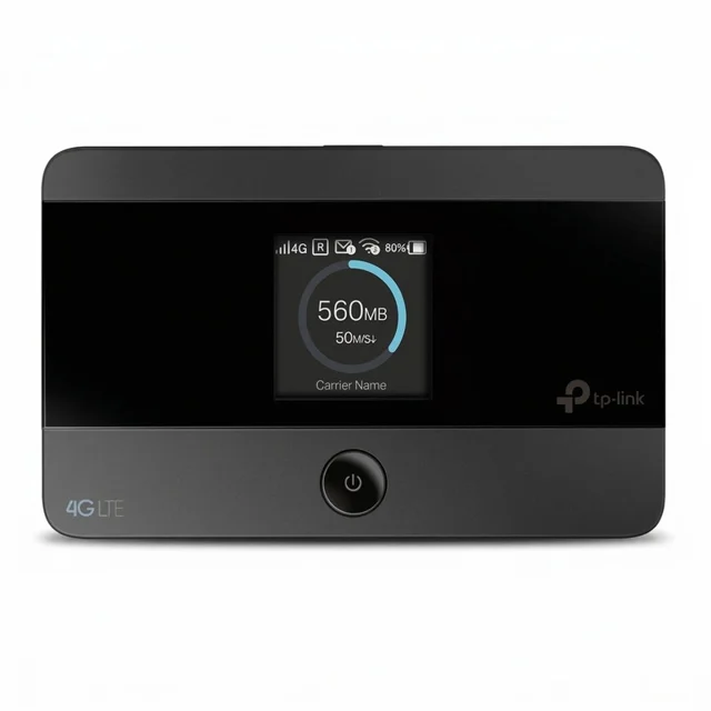 مودم روتر 4G تیپیلینک مدل M7350-V7 با باتری 2000 میلیآمپر، پشتیبانی از اتصال 10 کاربر همزمان، سرع