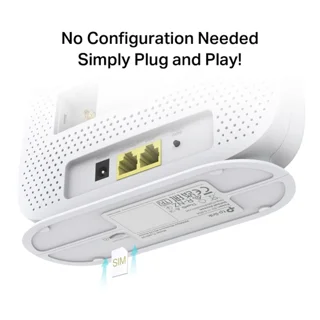 مودم روتر 4G تی‌پی‌لینک مدل TL-MR105 با پشتیبانی از شبکه‌های LTE/4G/3G/2G، استاندارد IEEE  102182863