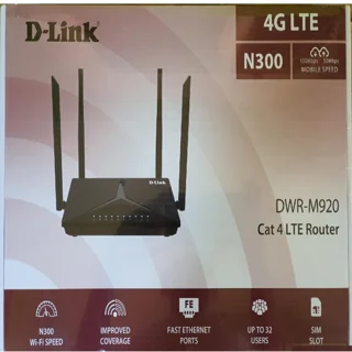 مودم روتر بی‌سیم خانگی 4G دی-لینک مدل DWR-M920 با شیار سیم‌کارت، پشتیبانی از 32 کاربر، سرع 102182733