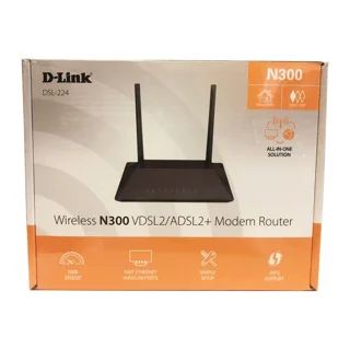 مودم روتر بی سیم ADSL2 Plus و VDSL2 دی لینک مدل DSL-224 NEW 102182707