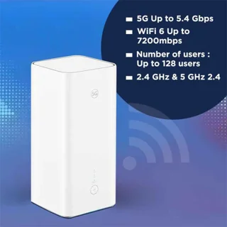مودم 5G روتر بی‌سیم هوآوی مدل H158-381 5G CPE PRO5 با سرعت دانلود 5.4 گیگابیت، پشتیبانی از 102182910
