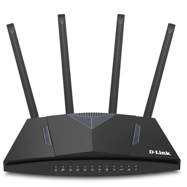 روتر بیسیم 4G خانگی دی-لینک مدل DWR-M960 4G AC1200 با پشتیبانی از 32 کاربر، چهار درگاه LAN گیگابیت،